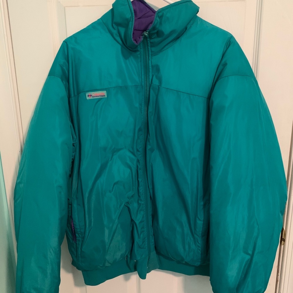 Columbia reversible jacket.